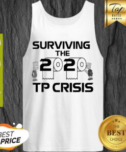 Simpson Surviving The 2020 Tp Crisis Toilet Paper Tank Top