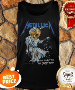 Skeleton Metallica Their Money Trs Her Scales Again Tank Top