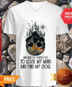 Skull Earthday And Into The Forest I Go To Lose My Mind And Find My Soul V-neck