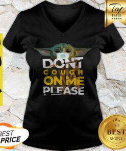 Star Wars Baby Yoda Don’t Cough On Me Please V-neck