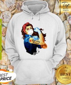 Strong Woman Mask Respiratory Therapist Coronavirus Hoodie