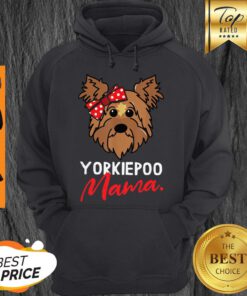 Top Yorkiepoo Mom Mama Dog Lover Women Gift Hoodie