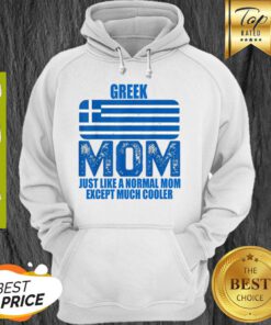 Vintage Greek Mom Greece Flag Design For Mother’s Day Hoodie