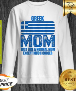 Vintage Greek Mom Greece Flag Design For Mother’s Day Sweatshirt