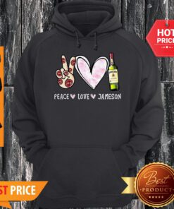 Awesome Peace Love Jameson Hoodie