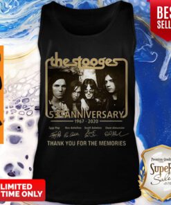 Awesome The Stooges 53rd Anniversary 1967 2020 All Signature Tank Top