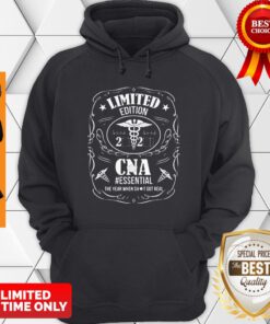 Limited Edition 2020 CNA Essential The Year When Shit Got Real Covid-19 Hoodie