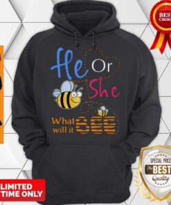Official He Or She What Will It Bee Hoodie