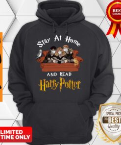 Top Stay At Home And Read Harry Potter Tee Hoodie