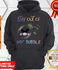 Stay Out of My Bubble Quote T-Shirt Quarantined Stay At Home Social Distancing Hoodie