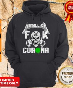 Nice Funny Skull Metallica Fuck Coronavirus Hoodie