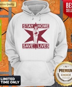 Premium Lori Lightfoot Stay Home Save Lives Hoodie