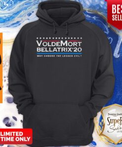 Nice Voldemort Bellatrix 2020 Why Choose The Lesser Evil Hoodie