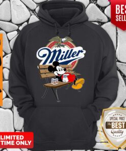 Official Mickey Mouse Drink Miller Beer Hoodie