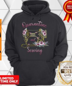Premium Quarantine And Sewing Hoodie