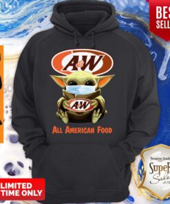 Baby Yoda Mask A&W Restaurants All American Food Coronavirus Hoodie