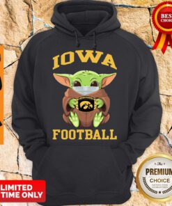 Awesome Baby Yoda Face Mask Hug Lowa Football Hoodie