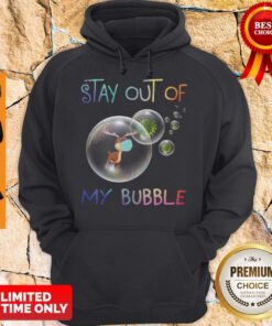 Nice Reindeer Stay Out Of My Bubble Coronavirus Hoodie