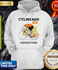 Nice Cycling Man Mask 2020 Quarantined Coronavirus Hoodie