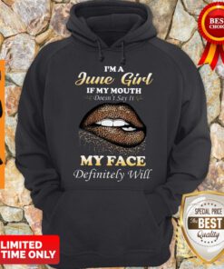 Lip Leopard I’m A June Girl If My Mouth Doesn’t Say It My Face Definitely Will Tank Top