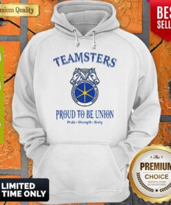 Good Teamsters Proud To Be Union Pride Strength Unity Hoodie