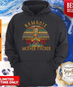 Official Yoga Peace Namaste Mother Fucker Vintage Hoodie