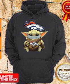 Nice Baby Yoda Face Mask Denver Broncos Tee Hoodie