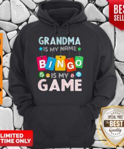 Nice Grandma Is My Name Bingo Is My Game Hoodie