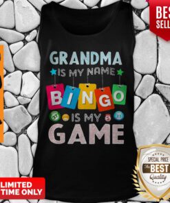 Nice Grandma Is My Name Bingo Is My Game Tank Top