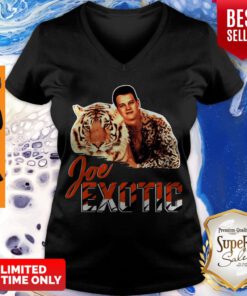 Nice Joe Burrow Joe Exotic Tigers King 2020 V-neck