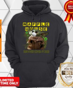 Nice Star Wars Baby Yoda Waffle House Survived Covid 19 2020 Hoodie
