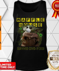Nice Star Wars Baby Yoda Waffle House Survived Covid 19 2020 Tank Top