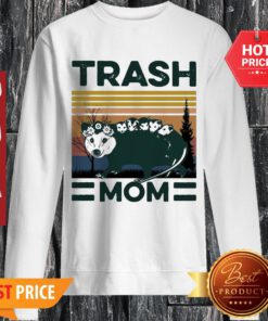 Official Opossum Trash Mom Vintage Sweatshirt