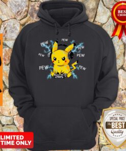 Official Pikachu Pew Pew Pew Pew Pew Pew Hoodie
