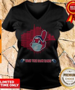 Official Wash Your Damn Hands Cleveland Indians V-neck