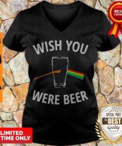 Official Wish You Were Beer V-neck