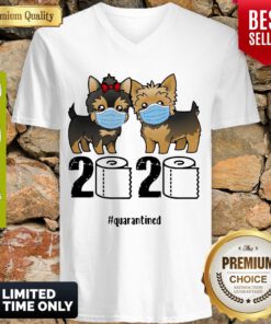 Official Yorkshire 2020 The Year When Shit Got Real #Quarantined V-neck