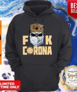 Premium Skull Leopard Mask Fuck Coronavirus Hoodie