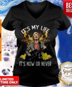 Pretty Jon Bon Jovi It’s My Life It’s Now Or Never V-neck