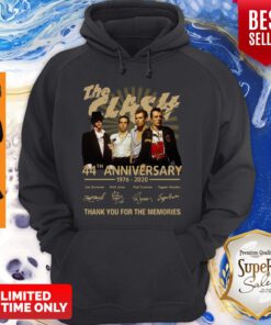 Pretty The Clash 44th Anniversary 1976-2020 All Signature Hoodie