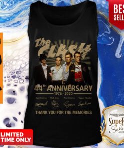 Pretty The Clash 44th Anniversary 1976-2020 All Signature Tank Top
