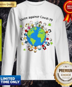 Official Unite Against Covid-19 Coronavirus Sweatshirt