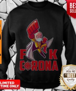 Official Saitaman Fuck Corona Covid-19 Sweatshirt