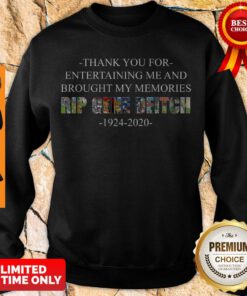 Top RIP Gene Deitch Thank You For Entertaining Me 1924 2020 Sweatshirt