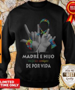 Top Madre E Hijo Mejores Amigos De Por Vida Sweatshirt