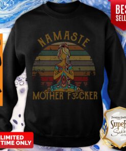 Official Yoga Peace Namaste Mother Fucker Vintage Sweatshirt