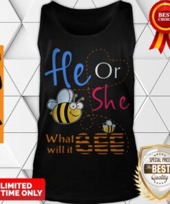 Official He Or She What Will It Bee Tank Top