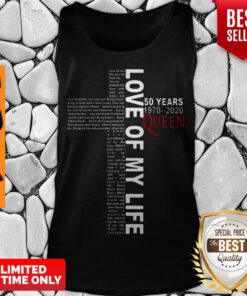 Awesome 50 years 1970 2020 Queen Somebody To love Tank Top