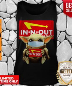 Star Wars Baby Yoda Face Mask Hug In-N-Out Coronavirus Tank Top