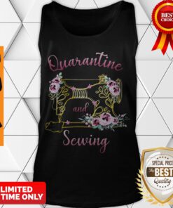 Premium Quarantine And Sewing Tank Top